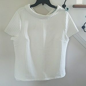 Boden USA Square Jacquard Top Sz 16 US NWOT