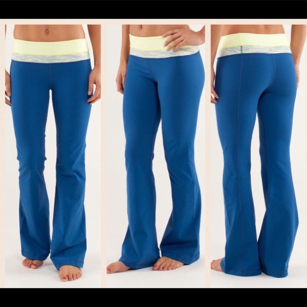 SOLD! Lululemon Groove Pants Reversible Yoga Pants