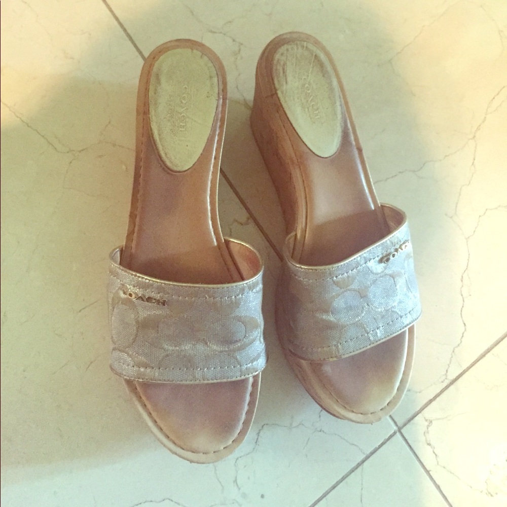 Coach wedges