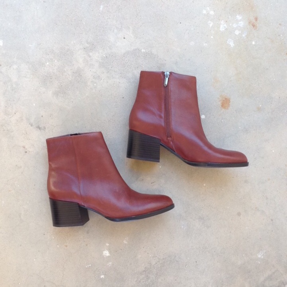 Sam Edelman 'Joey' Bootie in Burnt Umber