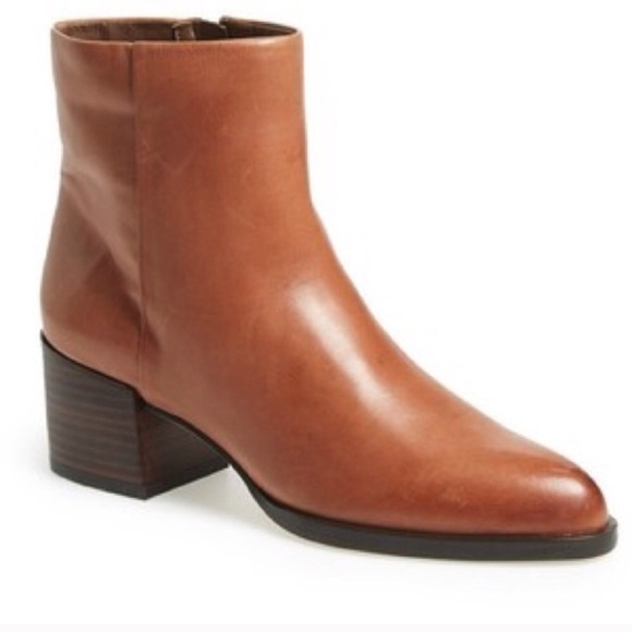 Sam Edelman 'Joey' Bootie in Burnt Umber - Picture 5 of 8