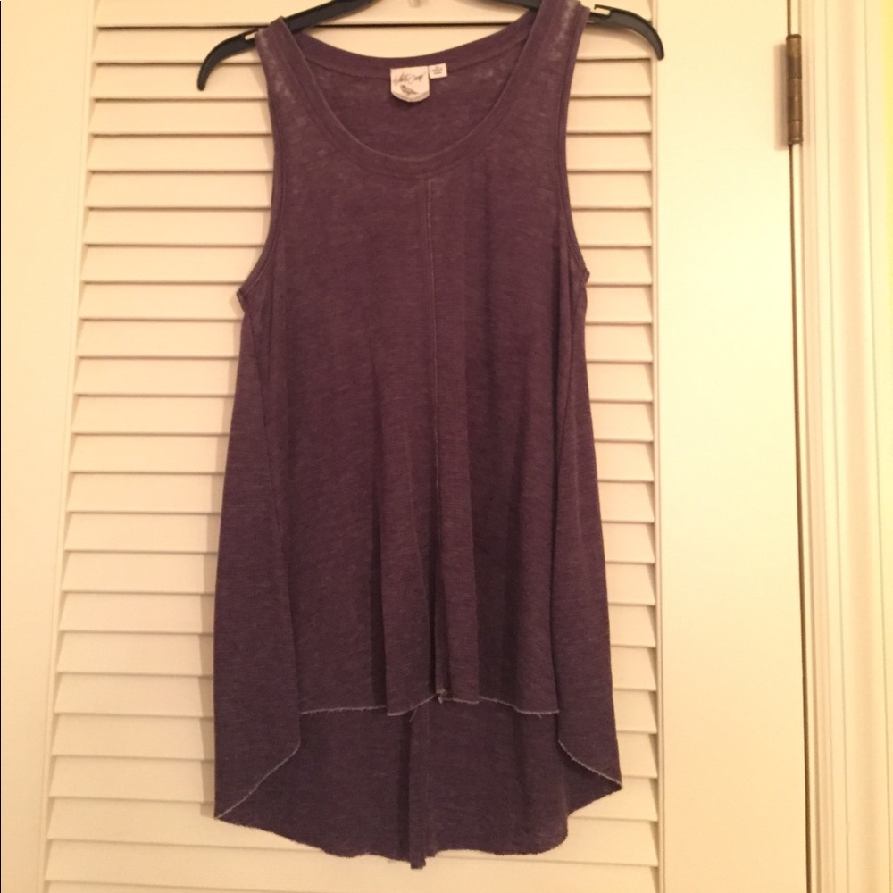 Purple tank top