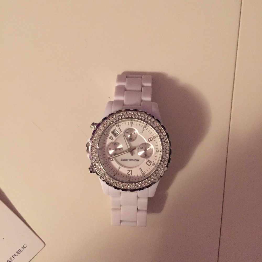 White Michael Kors Watch
