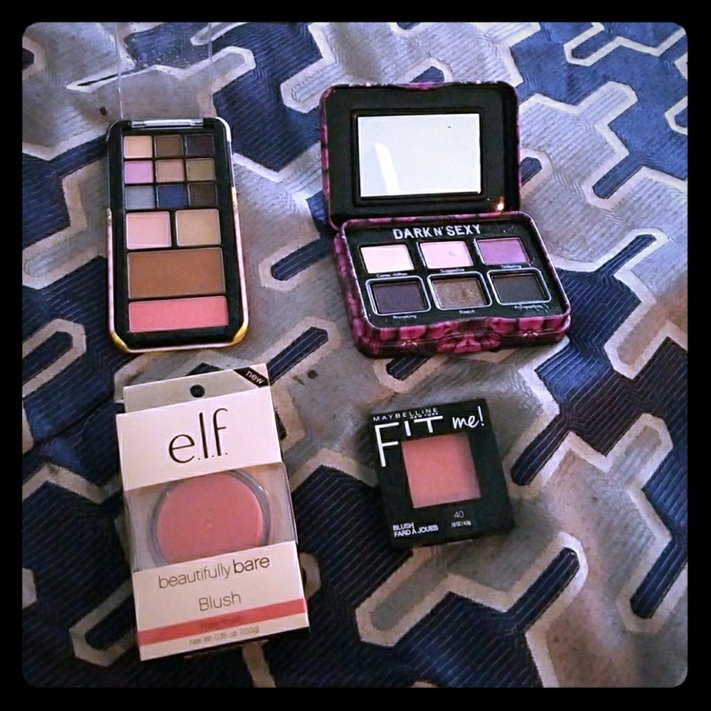 Too Faced Palette, E.L.F, Maybelline, Ruby Kisses