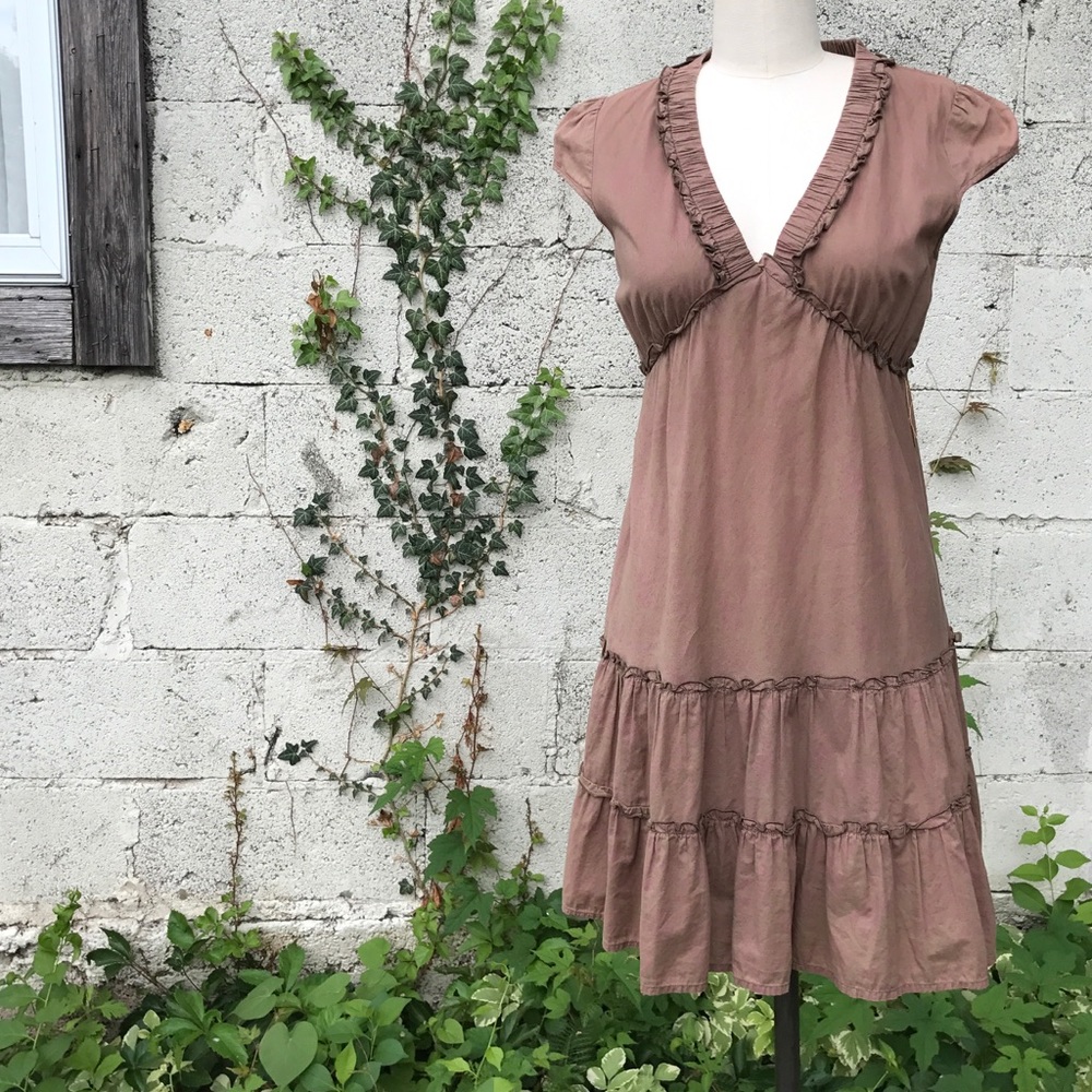 Heritage ruffly summer dress