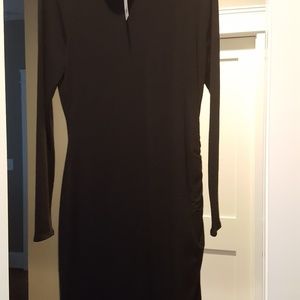 Banana Republic Fitted Ruched Dress