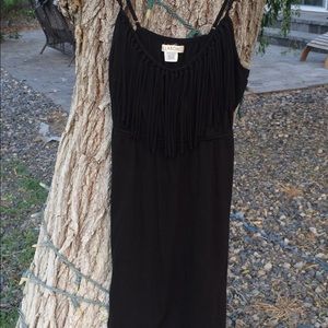 Billabong spaghetti strap fringe dress