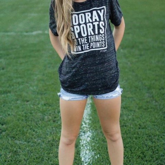 Last one! SMALL Hooray sports sassy tee - Picture 4 of 6