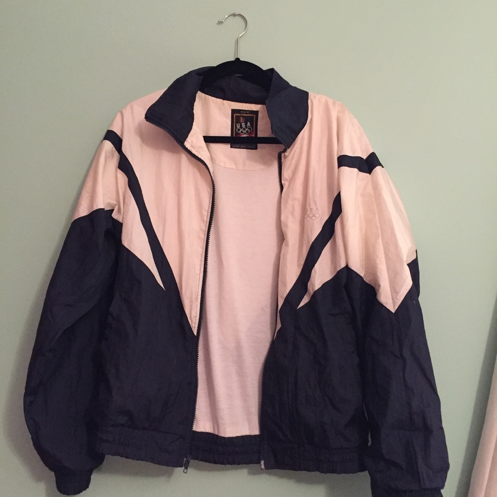 Vintage USA Olympics windbreaker