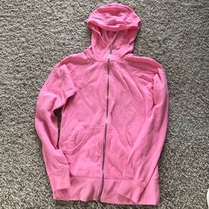 VS angel wing pink zip up