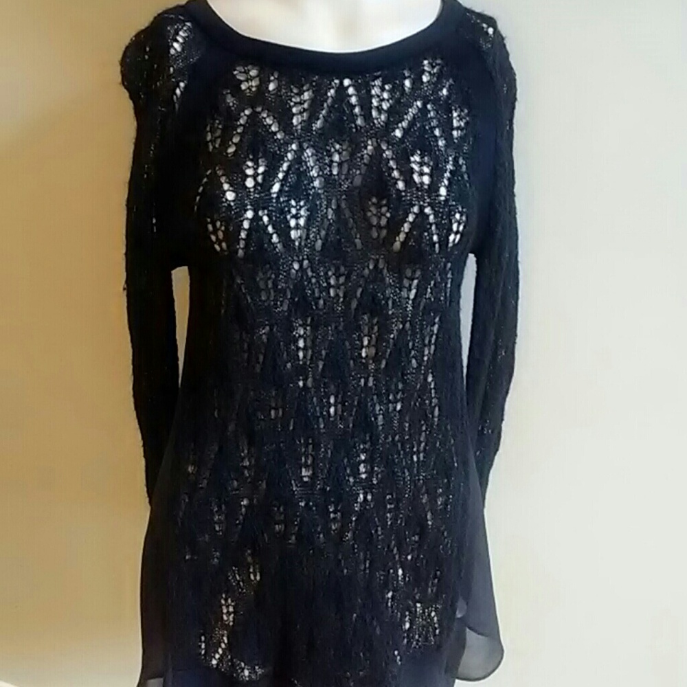 ABS by Allen Schwartz Lace Top