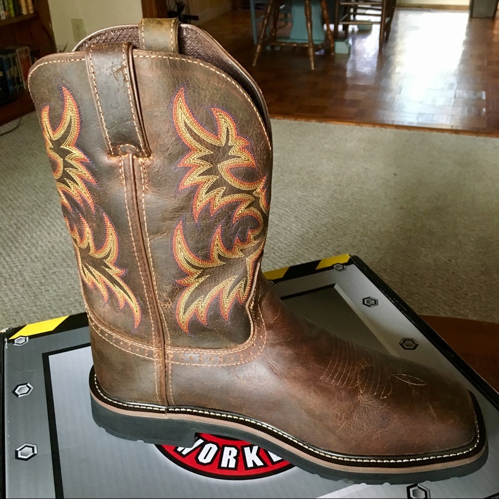 Justin Stampede Workboots