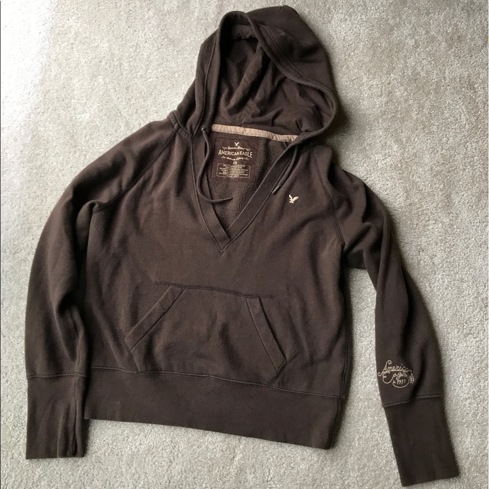 Brown AEO Hoodie