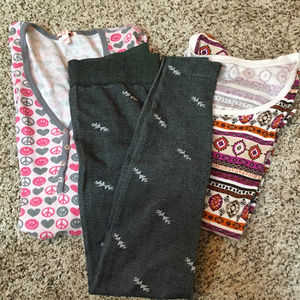 *50%OFF BUNDLES *Lucky leggings+2 thermal LS tops!
