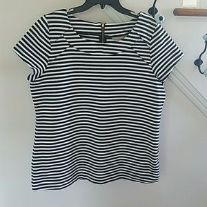 Banana Republic Striped Top Size XL EUC