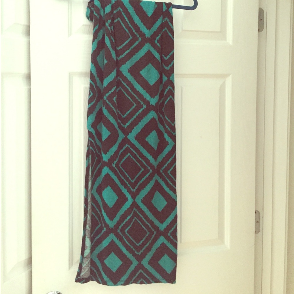 Patterned Midi skirt