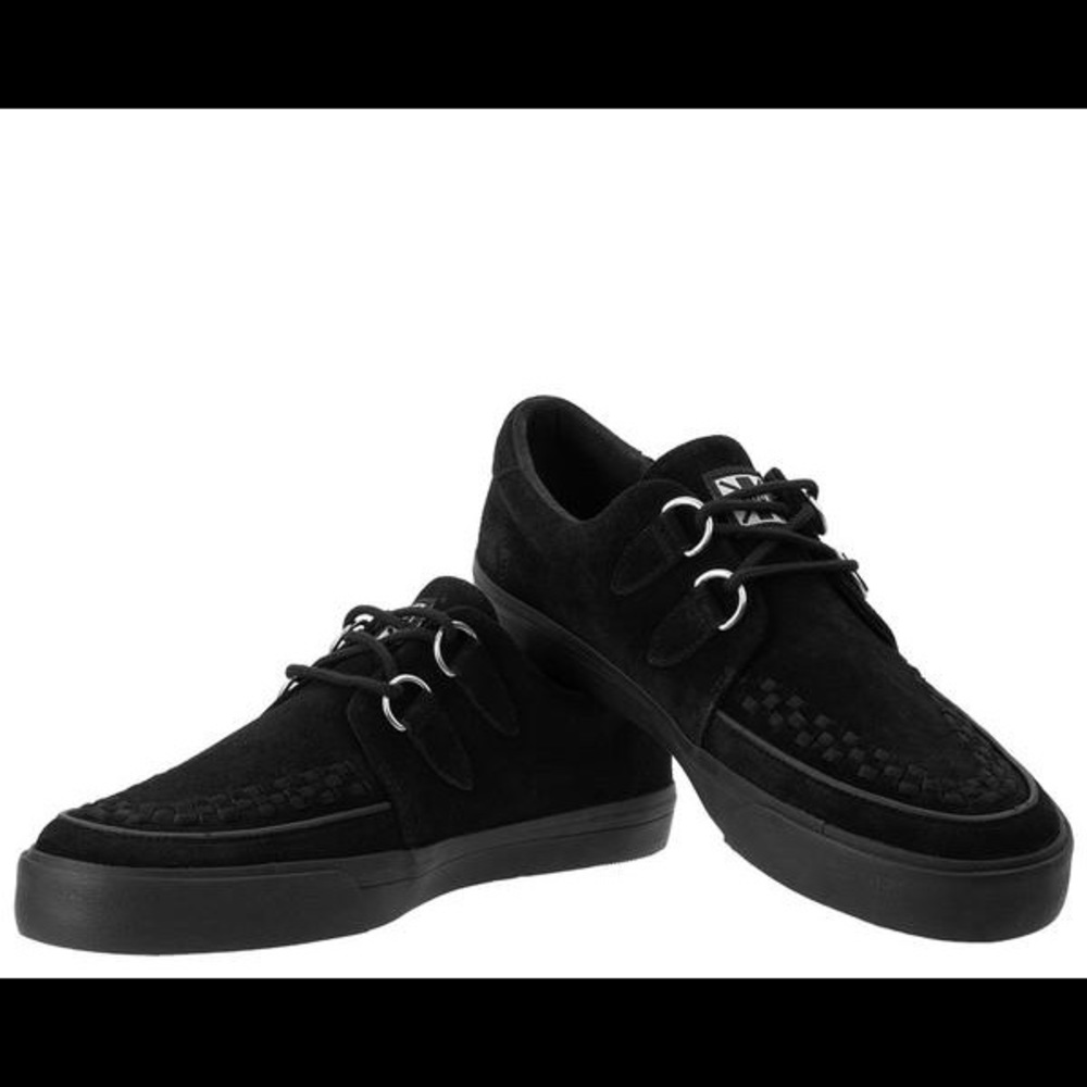 Tuk shoes -black leather shoes