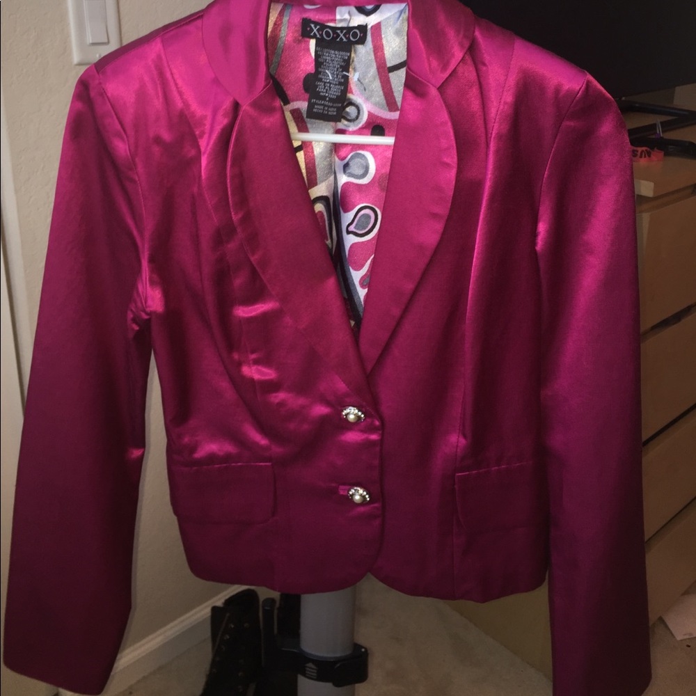 Magenta Blazer size Small