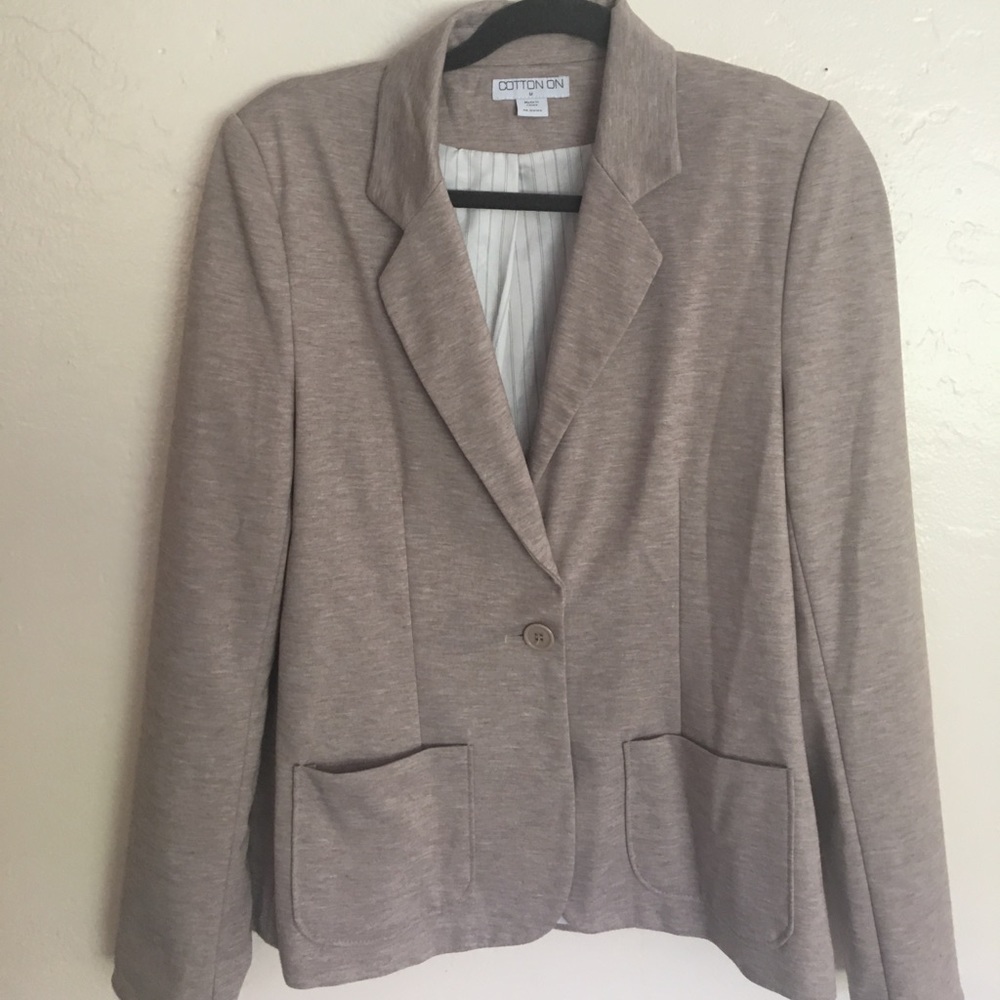 Cotton blazer