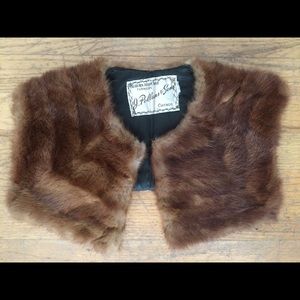 1940's Fur Wrap by J. Pollars & Sons Chicago