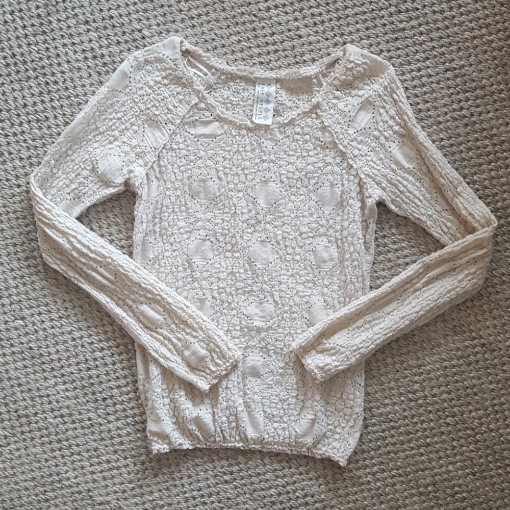 BEAUTIFUL Free Prople Shirt - MEDIUM fit.