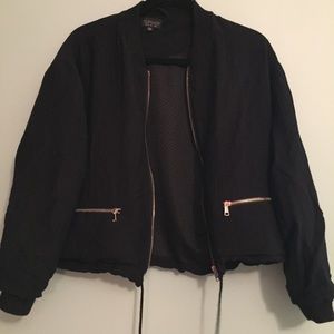 Topshop zip up bomber jazket