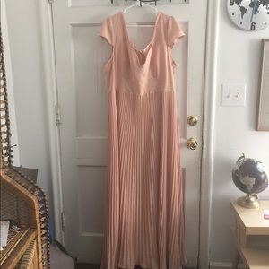 ASOS CURVE WEDDING Maxi Dress With Lace Back