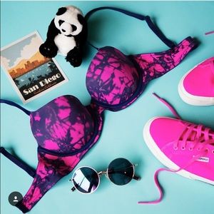PINK Victoria's Secret Tie Dye Bra