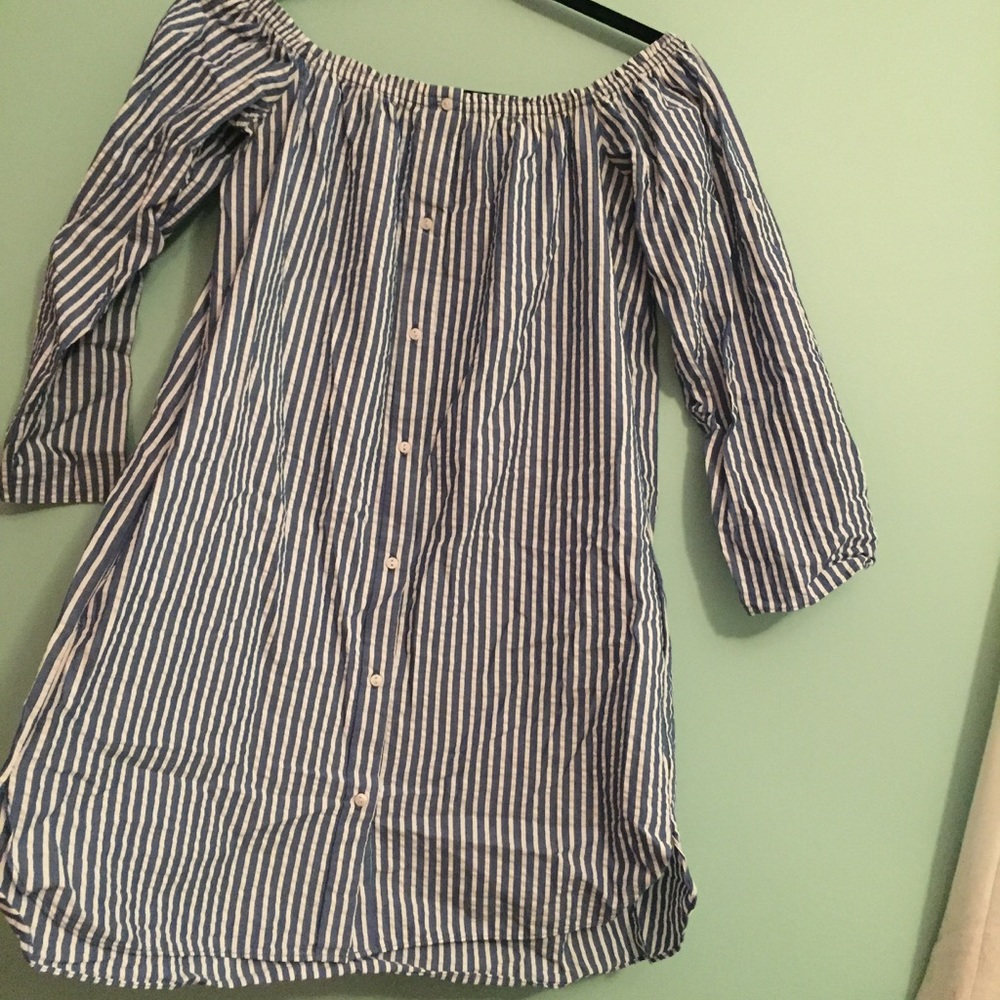 Zara off the shoulder dress