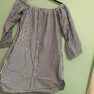 Zara off the shoulder dress