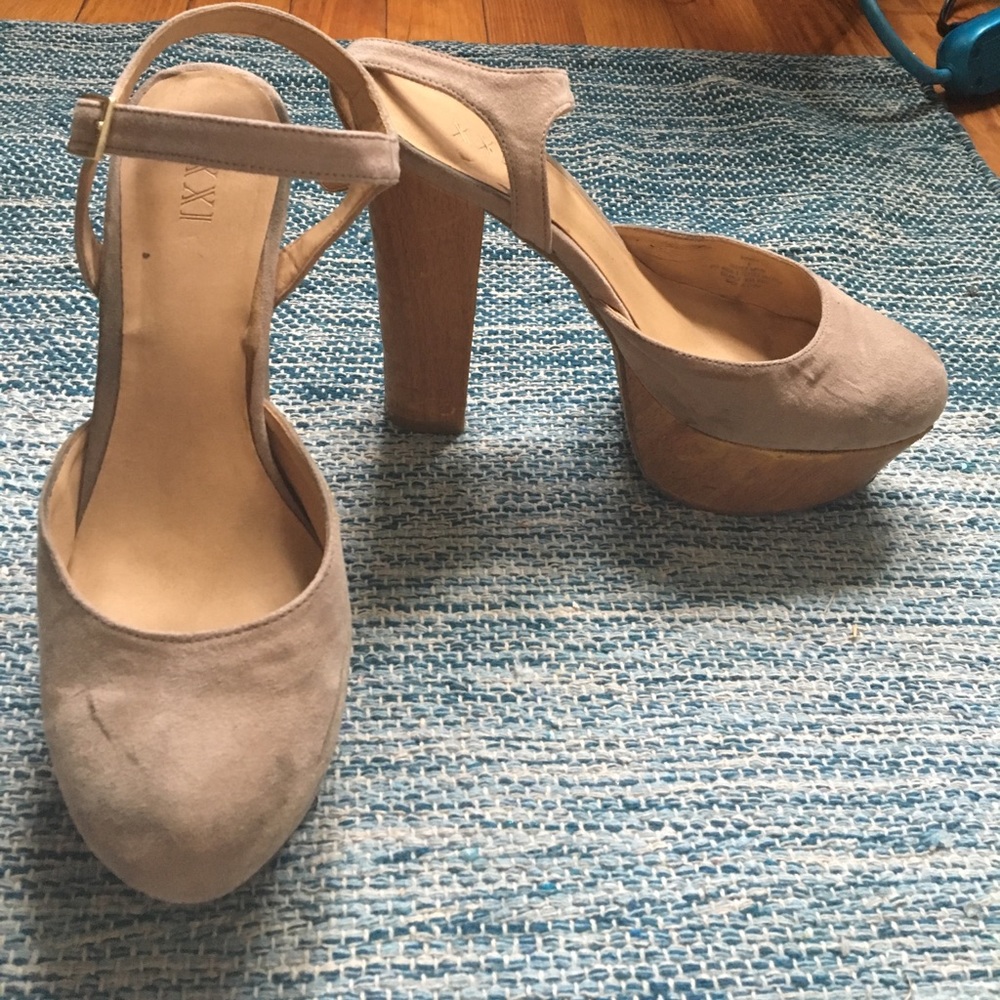Chunky platform heels FOREVER 21 size: 8