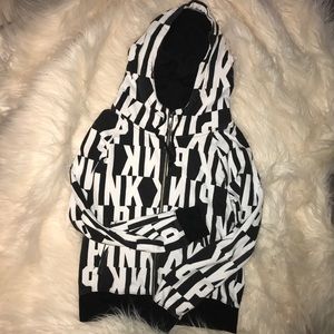 Victoria's Secret PINK Black & White Hoodie