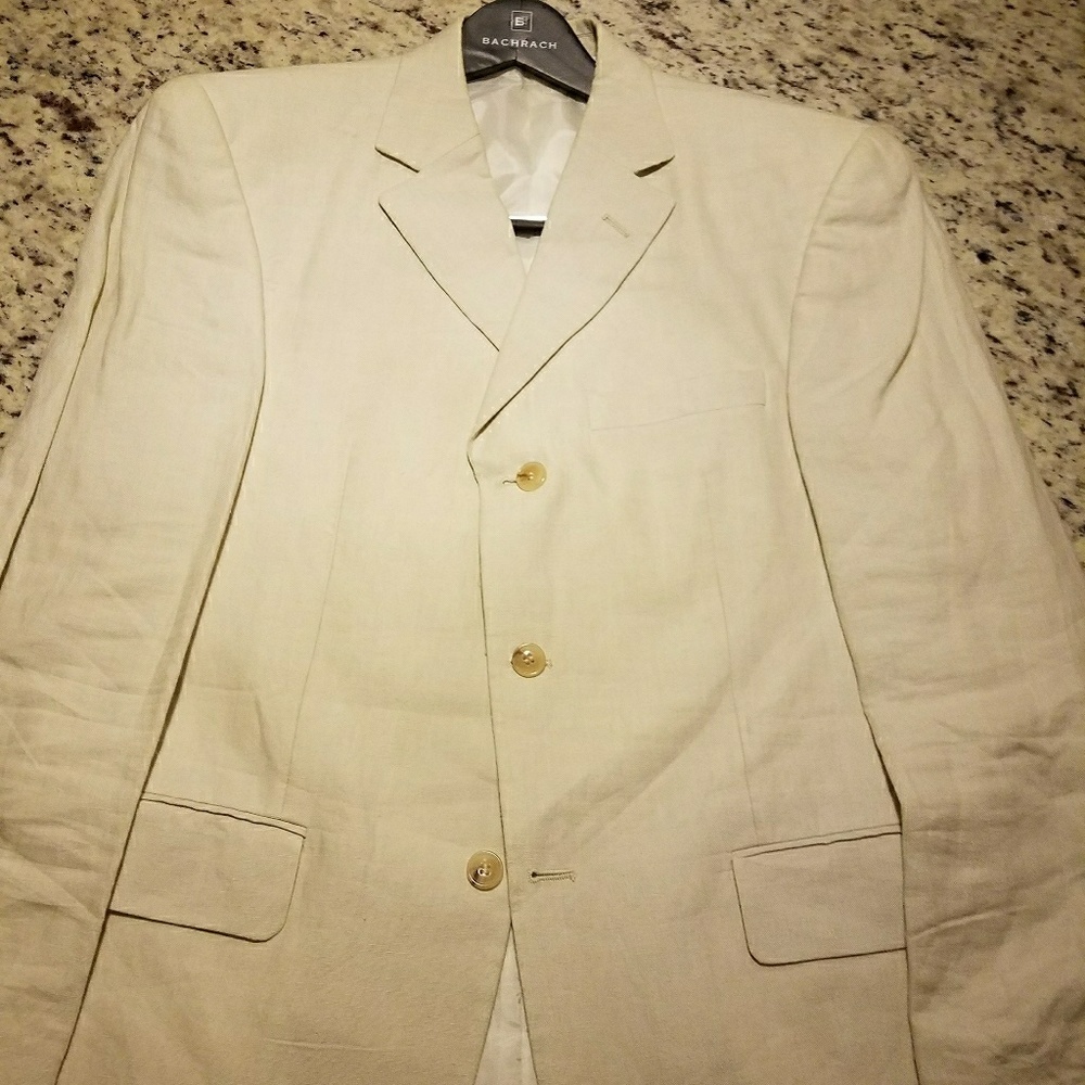 Authentic 100% linen suit.