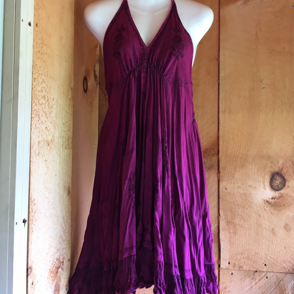 Burgundy Sakkas Sundress