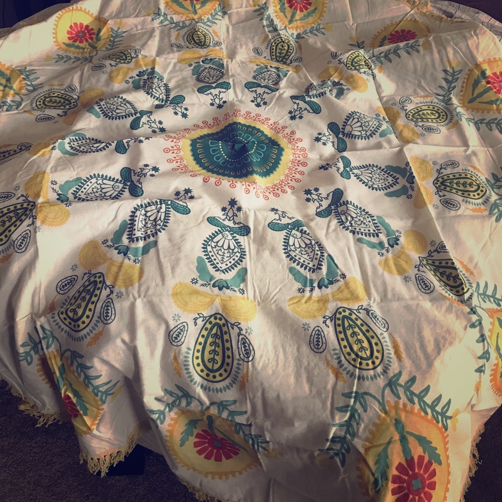 Gypsy boho tapestry/shall