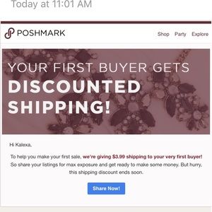 First Buyer Gets Discounted Shipping!