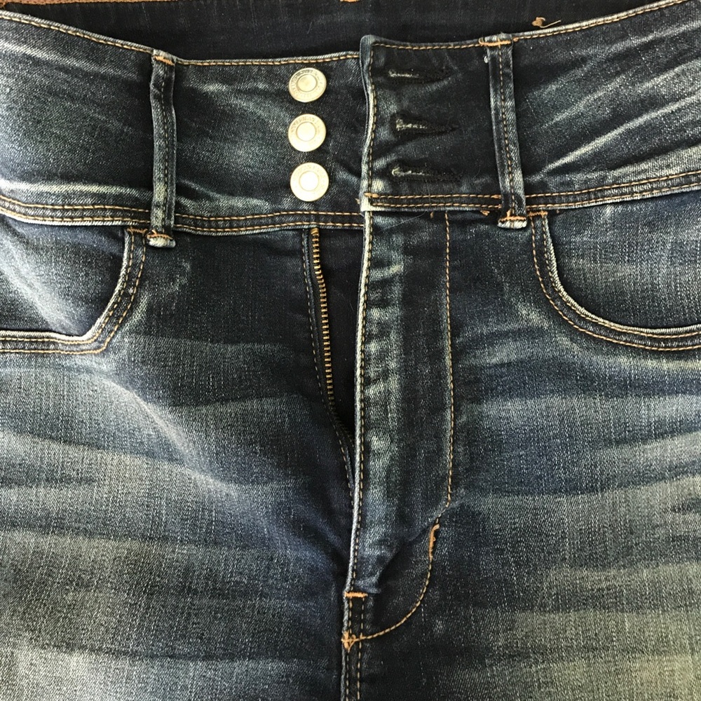 Super high rise jean jegging