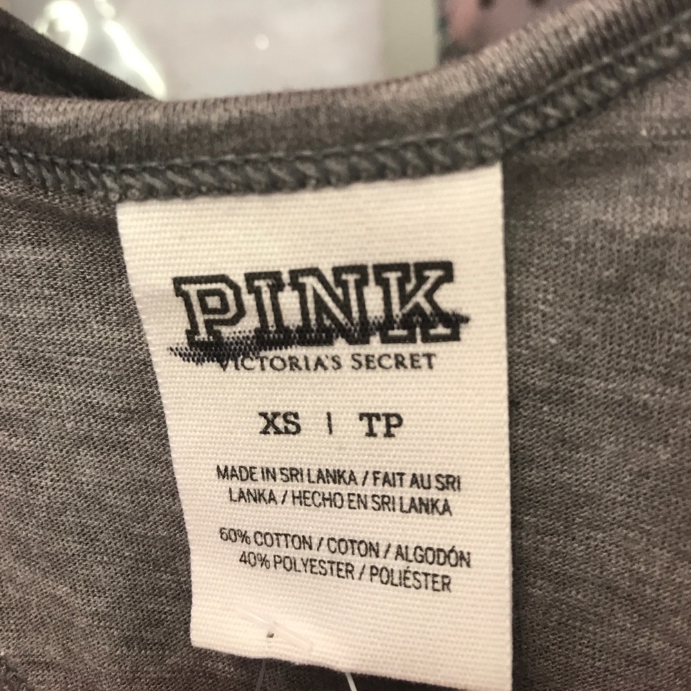 Pink Victoria Secret Twist Back Tank - Picture 3 of 3