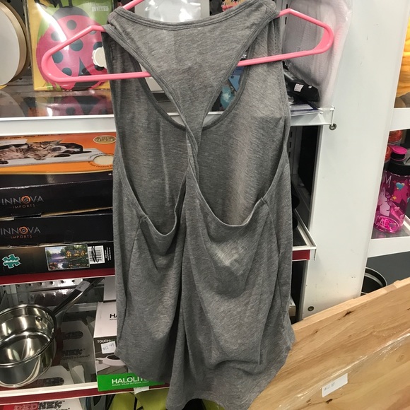 Pink Victoria Secret Twist Back Tank - Picture 2 of 3