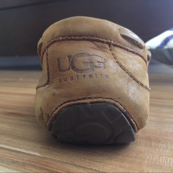 Brown ugg loafers