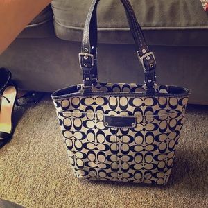 Authentic coach purse