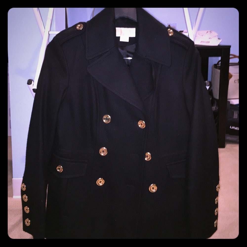Michael Kors Wool Peacoat