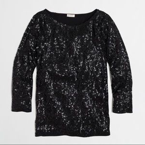 J.Crew Sequin Top