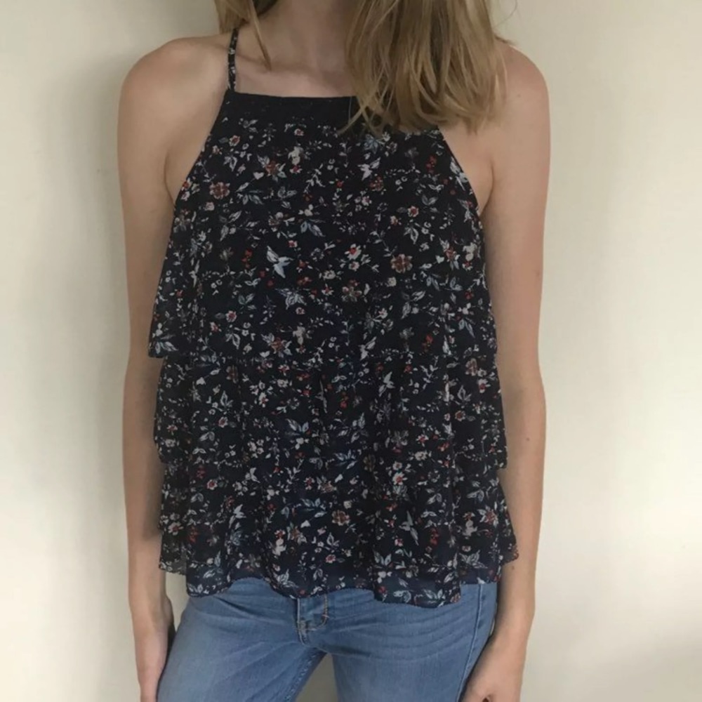 Ruffled top
