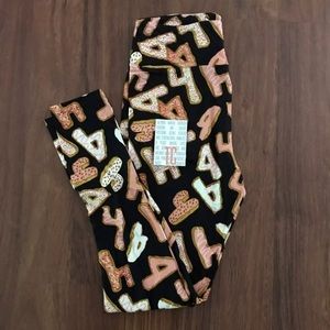 LuLaRoe TC Birthday leggings
