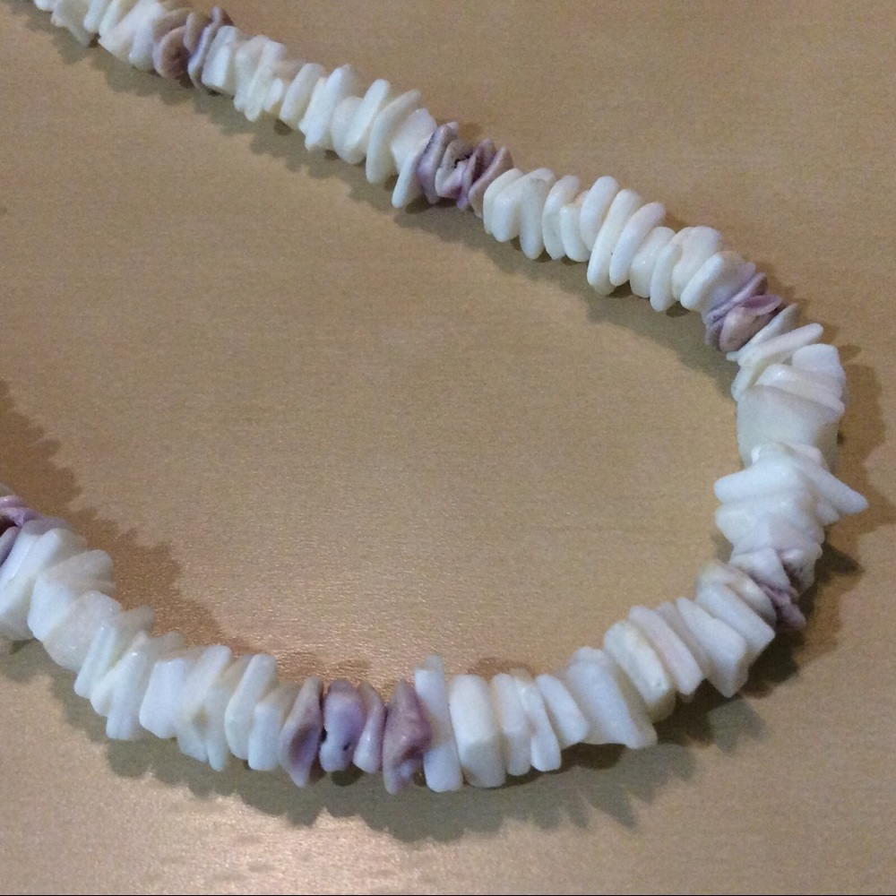 Crushed Seashell Statement Necklace