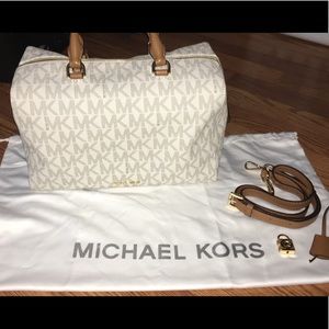 authentic MK large satchel