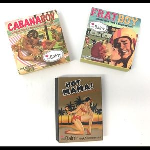 3 Blushes: The Balm Cabana Boy Frat Boy Hot Mama