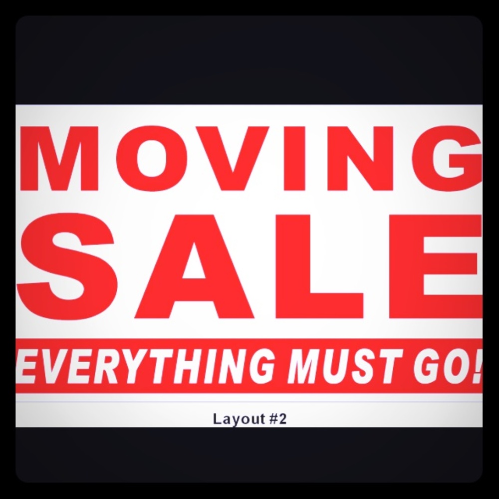I'm moving! All reasonable offers accepted!