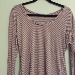 Brandy Melville striped long sleeve tee